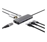 Trust Dalyx USB Tipo C 1000 Mbit/s Plata