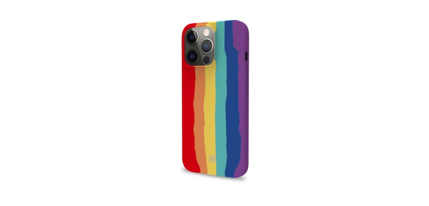Celly RAINBOW iPhone 13 Pro Max custodia per cellulare 17 cm (6.7") Cover Multicolore