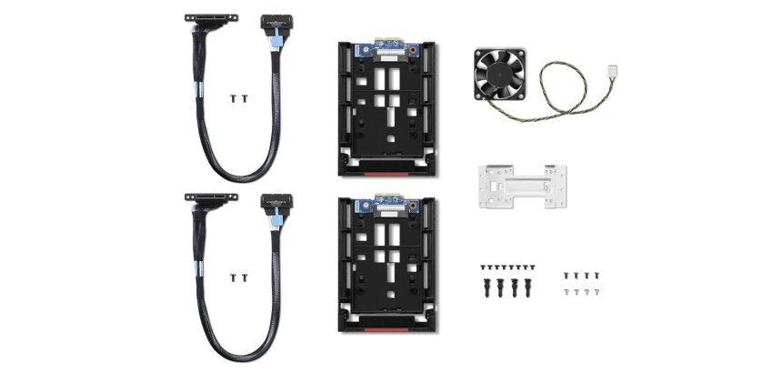 Lenovo 4XF1R31363 kit de support Noir