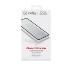 Celly FULLGLASS1009BK protezione per lo schermo e il retro dei telefoni cellulari Pellicola proteggischermo trasparente Apple 1 pz
