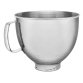 KITCHENAID Accessoire robot 5KSM5SSBHM Bol acier martelé 4,8L