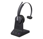 Yealink WH64 Mono Teams Headset Auricolare Wireless A Padiglione Ufficio USB tipo-C Bluetooth Nero