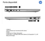 HP ProBook 4 G1i 14 inch Notebook AI PC Intel Core Ultra 5 225U Computer portatile 35,6 cm (14") WUXGA 16 GB DDR5-SDRAM 512 GB SSD Wi-Fi 6E (802.11ax) Windows 11 Pro Argento