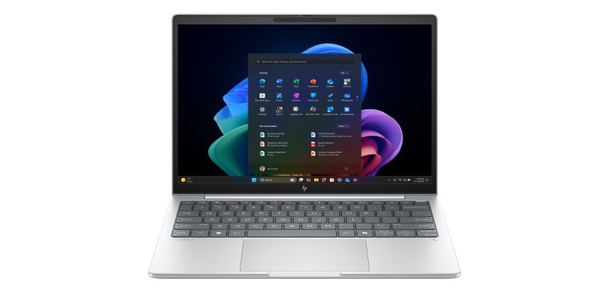 HP EliteBook 8 G1a Next Gen AI Wolf Pro Security Edition Copilot+ PC AMD Ryzen AI 7 350 Ordinateur portable 33,8 cm (13.3") WUXGA 32 Go LPDDR5x-SDRAM 1 To SSD Wi-Fi 7 (802.11be) Windows 11 Pro Argent
