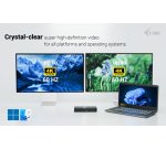 i-tec Universal Intelligent Dual Display Docking Station + Power Delivery 100W