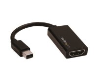 StarTech.com Adaptateur Mini DisplayPort vers HDMI - Convertisseur Vidéo Actif mDP 1.4 à HDMI 2.0 - 4K60Hz - Mini DP ou Thunderbolt 1/2 Mac/PC vers Moniteur/TV HDMI - Câble mDP vers HDMI