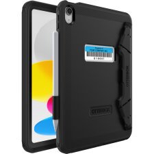 OtterBox Coque Defender Kickstand pour iPad 10th gen, protection antichoc et ultra-robuste avec protection d'écran intégrée, 2x testé selon la norme militaire, Noir