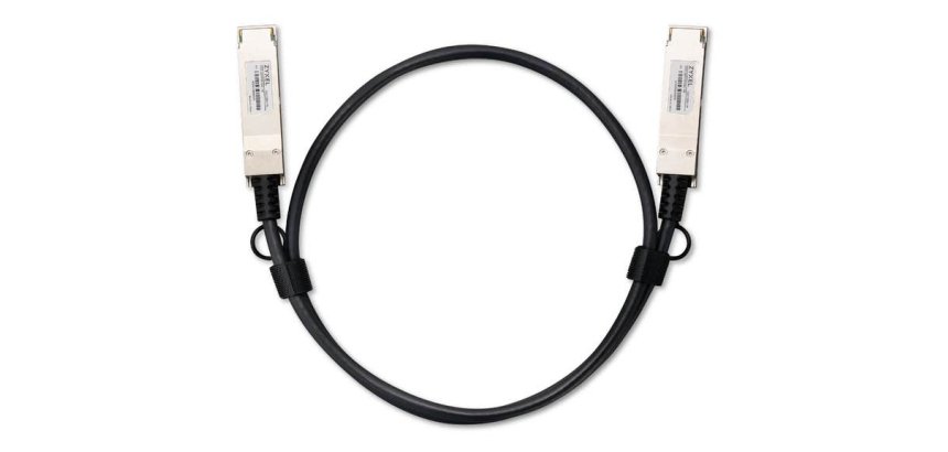 Zyxel DAC100G-1M-ZZ0101F câble InfiniBand et à fibres optiques QSFP28 DAC Noir