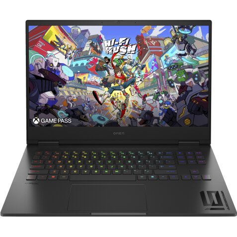 HP OMEN 16-wf1099nf Intel® Core™ i7 i7-14700HX Ordinateur portable 40,9 cm (16.1") Quad HD 32 Go DDR5-SDRAM 2 To SSD NVIDIA GeForce RTX 4070 Wi-Fi 7 (802.11be) Windows 11 Home Noir