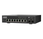 QNAP QSW-L3208-2C6T commutateur réseau Géré L2 10G Ethernet (100/1000/10000) Bureau Noir