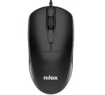 Nilox MOUSB1011 ratón Oficina USB tipo A Óptico 1200 DPI