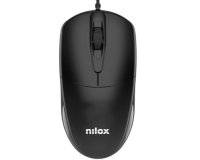 Nilox MOUSB1011 ratón Oficina USB tipo A Óptico 1200 DPI