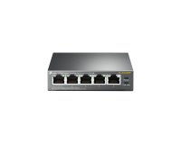 TP-Link TL-SG1005P Non-géré Gigabit Ethernet (10/100/1000) Connexion Ethernet, supportant l'alimentation via ce port (PoE) Noir