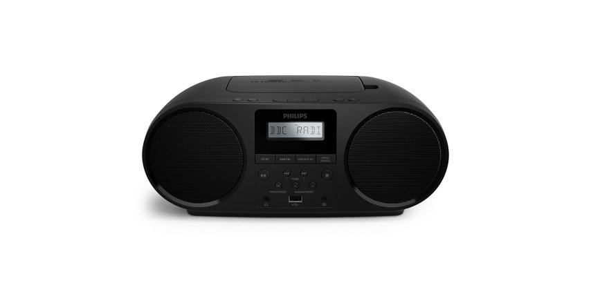 Philips TAZ6000/10 lettore CD Nero Lettore CD portatile