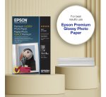 Epson Premium Glossy Photo Paper (130 x 180mm), 255gsm, 30 sheets