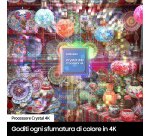 Samsung TV Crystal UHD 4K 43” UE43DU7170UXZT Smart TV Wi-Fi Black 2024, Processore Crystal 4K, 4K Upscaling, Slim Look Design, OTS Lite