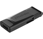 Verbatim Slider - USB-Stick128GB - Zwart