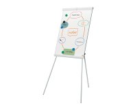 Chevalet conference nobo premium plus trepied surface  magnetique acier laque        tableau effacable 70x100cm