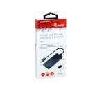 Equip 128956 hub de interfaz USB 3.2 Gen 1 (3.1 Gen 1) Type-A 5000 Mbit/s Negro