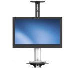 StarTech.com TV Cart - Height Adjustable - Lockable Wheels
