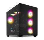 ERAZER Tank X15 (MD 340128) AMD Ryzen™ 7 7800X3D 32 Go DDR5-SDRAM 1 To SSD NVIDIA GeForce RTX 5060 Ti Windows 11 Home Tower PC Noir