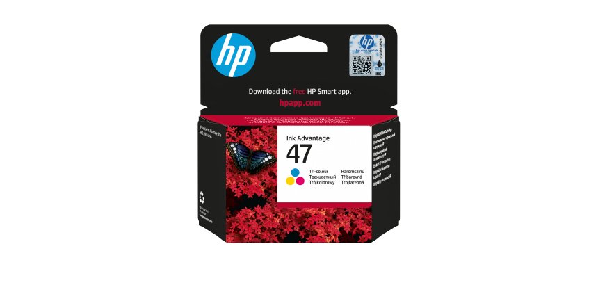 HP 47 Genuine Cartridge, Tri-Color