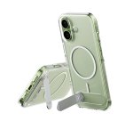 PanzerGlass CARE™ by ® Kickstand Case Transparent w. MagSafe iPhone 17 protective phone case Cover