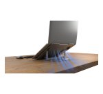 Kensington Rehausseur Easy Riser Aluminium pour ordinateur portable