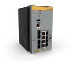 Allied Telesis AT-IE340-12GP-80 Gestito L3 Gigabit Ethernet (10/100/1000) Supporto Power over Ethernet (PoE) Grigio