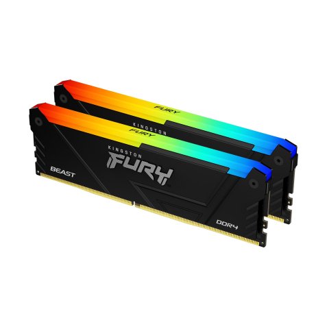 Kingston Technology FURY Beast 32GB 3600MT/s DDR4 CL18 DIMM (Kits de 2) RGB