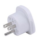 Celly TRAVELADAPTERUS adattatore per presa di corrente Universale Bianco
