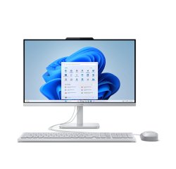 Lenovo A100 Intel® N N100 60,5 cm (23.8") 1920 x 1080 pixels PC All-in-One 8 Go DDR5-SDRAM 512 Go SSD Windows 11 Home Wi-Fi 6 (802.11ax) Gris