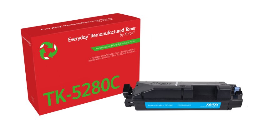 Toner rigenerato Everyday™ di Xerox Ciano compatibile con Kyocera TK-5280C, Capacità standard