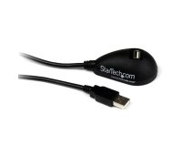 StarTech.com Câble d'Extension Mâle/Femelle USB 2.0 de 1.50m - Prolongateur USB pour Bureau