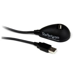 StarTech.com Câble d'Extension Mâle/Femelle USB 2.0 de 1.50m - Prolongateur USB pour Bureau