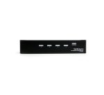 StarTech.com Répartiteur vidéo et amplificateur de signal HDMI haute vitesse à 4 ports avec audio