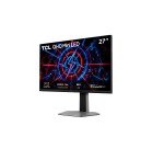 TCL P2 27P2A Monitor Mini LED da 27", risoluzione QHD (2560 × 1440), frequenza di aggiornamento fino a 200 Hz, pannello HFS (IPS), certificazione VESA DisplayHDR 600, tempo di risposta 1 ms GTG e compatibilità AMD FreeSync™ Premium.
