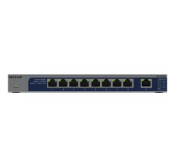 NETGEAR GS108MX-100EUS commutateur réseau Non-géré L2 Gigabit Ethernet (10/100/1000) Montage sur le bureau ou sur le mur