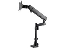 StarTech.com Bras pour Moniteur de Bureau avec 2 Ports USB 3.0, Support pour Moniteur Unique à Mouvement Complet, Écran VESA Jusqu'à 34" (8kg), Fixation par Pince/Armillon, Ressort Mécanique