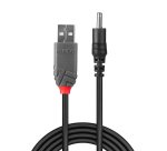 Lindy 70266 cavo di alimentazione Nero 1,5 m USB A