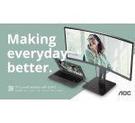 AOC CU34P3CV écran plat de PC 86,4 cm (34") 3440 x 1440 pixels UltraWide Quad HD LED Noir