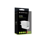 Conceptronic ALTHEA21W65 Caricabatterie per dispositivi mobili Universale Bianco AC Ricarica rapida Interno