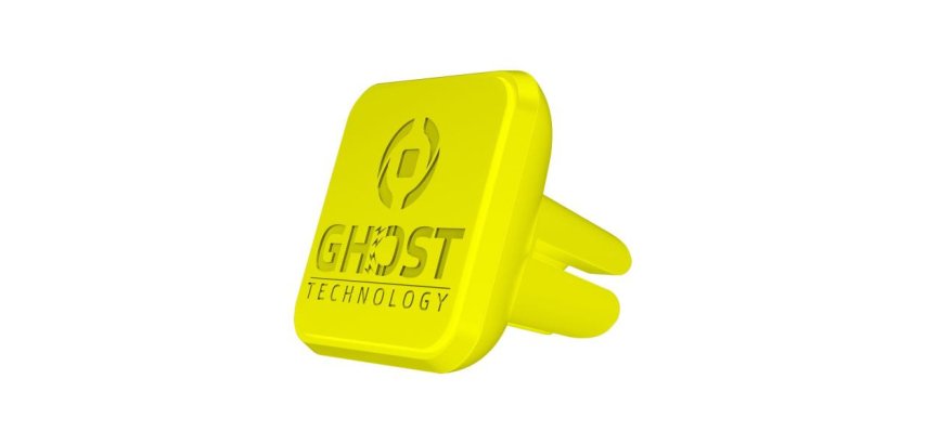 Celly Ghost Vent Supporto passivo Lettore MP3, Telefono cellulare/smartphone, Navigatore Giallo