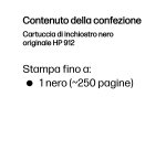 HP Cartuccia di inchiostro nero originale 912