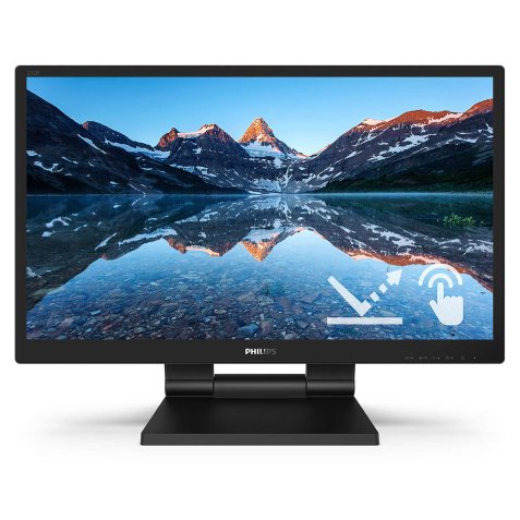 Philips 242B9TL/00 Monitor PC 60,5 cm (23.8") 1920 x 1080 Pixel Full HD LCD Touch screen Nero