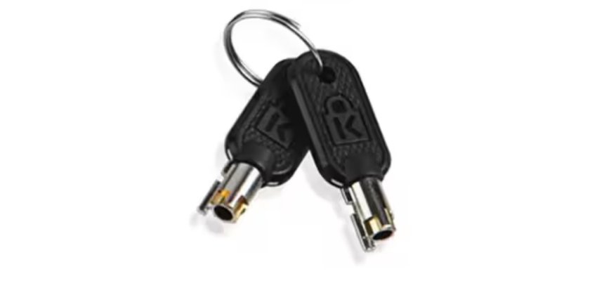 Lenovo 4Z10P40249 accessoire de câble de verrouillage Clé Gris