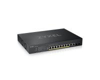 Zyxel XS1930-12HP-ZZ0101F commutateur réseau Géré L3 10G Ethernet (100/1000/10000) Connexion Ethernet, supportant l'alimentation via ce port (PoE) Noir