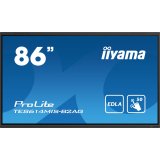 iiyama PROLITE TE8614MIS-B2AG Écran plat de signalisation numérique 2,18 m (86") LCD Wifi 435 cd/m² 4K Ultra HD Noir Écran tactile Intégré dans le processeur Android 24/7