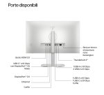 HP EliteStudio 8 G1i AI PC Wolf Pro Security Edition Intel Core Ultra 7 265 60,5 cm (23.8") 1920 x 1080 Pixel Touch screen PC All-in-one 32 GB DDR5-SDRAM 1 TB SSD Windows 11 Pro Wi-Fi 7 (802.11be) Argento