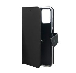 Celly Wally custodia per cellulare 16,5 cm (6.5") Custodia a borsellino Nero